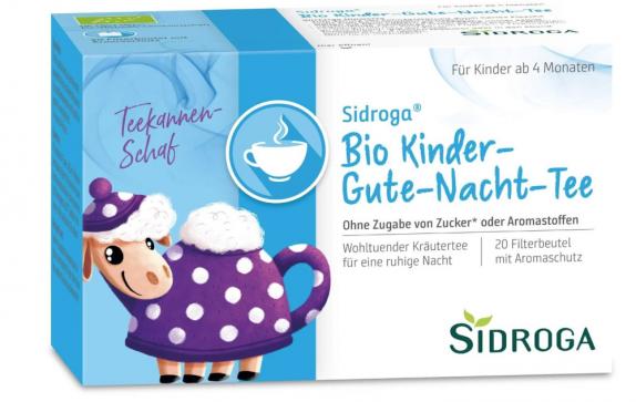 SIDROGA Bio Kinder-Gute-Nacht-Tee Filterbeutel