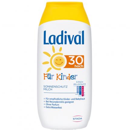 Ladival Kinder Sonnenmilch LSF 30 - 2€ sparen*