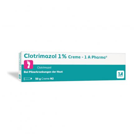 Clotrimazol 1% Creme-1A Pharma