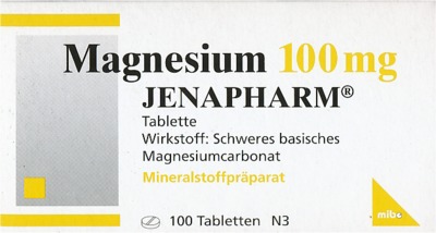 MAGNESIUM 100 mg Jenapharm