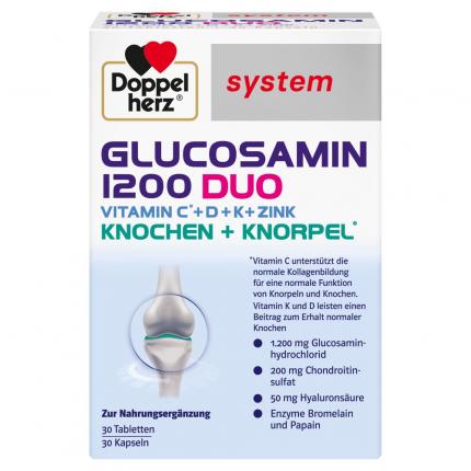 Doppelherz system GLUCOSAMIN 1200 DUO