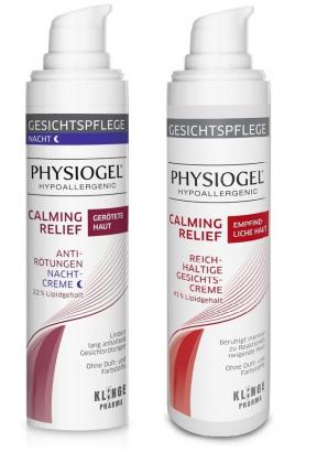 PHYSIOGEL Gesichtspflege Set Calming Relief für zu Rötungen neigende Haut