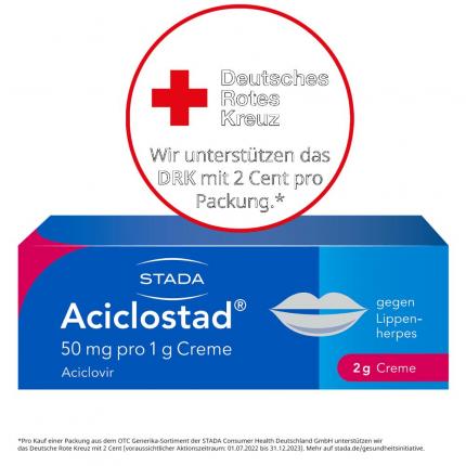 Aciclostad gegen Lippenherpes