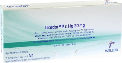 ISCADOR P c.Hg 20 mg Injektionslösung