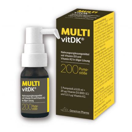 MULTI vitDK Vitamin D3 + K2