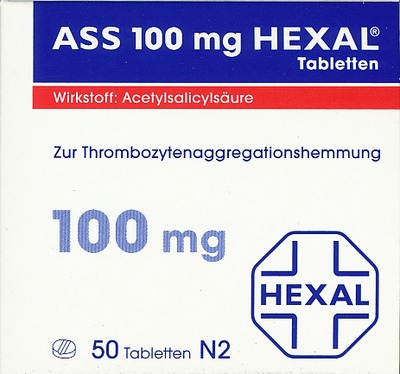 ASS 100mg HEXAL