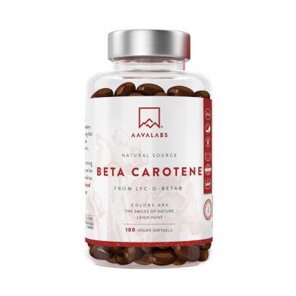 AAVALABS Beta Carotin Vitamin A vegan 180 St