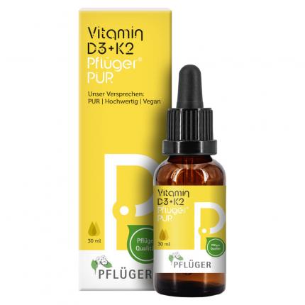 Vitamin D3+K2 Pflüger PUR