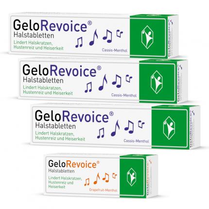 GeloRevoice Cassis-Menthol 3er Set