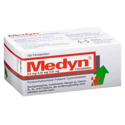 Medyn 100 bei Erschöpfung durch Vitamin-Mangel