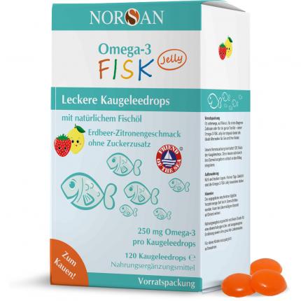 NORSAN OMEGA-3 FISK Jelly