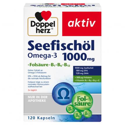 Doppelherz aktiv Seefischöl Omega-3 1000mg