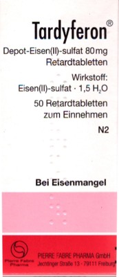 Tardyferon Depot-Eisen(II)-sulfat 80mg