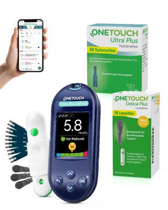 ONETOUCH Ultra Plus Reflect Plus Diabetes Start-Set mmol/L