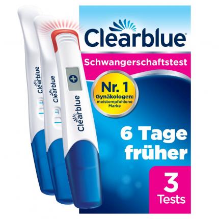 Clearblue Schwangerschaftstest Triple-Check Ultra Frühtest