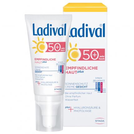 Ladival empfindliche Haut PLUS Creme für Gesicht LSF 50+