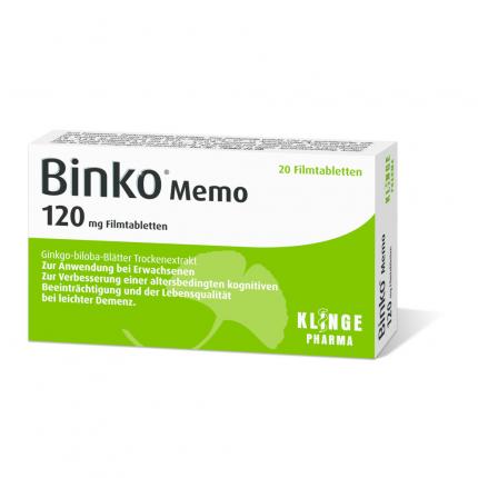 Binko Memo 120mg Filmtabletten