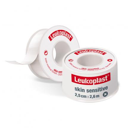Leukoplast skin sensitive medizinisches Rollenpflaster 2,5 cm x 2,6 m