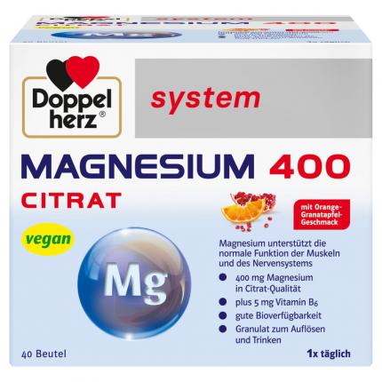 Doppelherz system MAGNESIUM 400