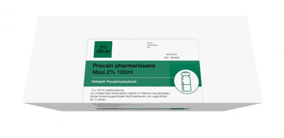 Procain pharmarissano maxi 2% 100ml