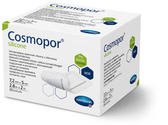 Cosmopor silicone 7,2 cm x 5 cm P25