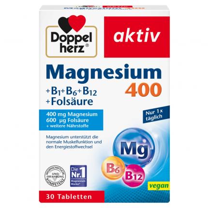 Doppelherz aktiv Magnesium 400