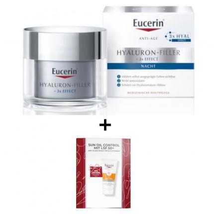 Eucerin ANTI-AGE HYALURON-FILLER + 3x EFFECT NACHT