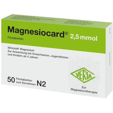 MAGNESIOCARD 2,5 mmol