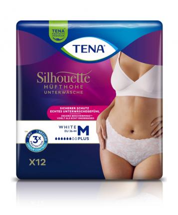 TENA Silhouette PLUS WHITE M