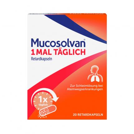 MUCOSOLVAN 1x täglich Retardkapseln Schleimlöser