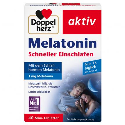 Doppelherz aktiv Melatonin Schneller Einschlafen