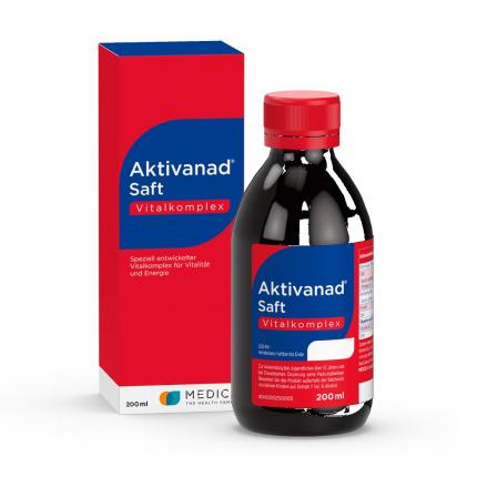 Aktivanad Saft 200ml bei Erschöpfung wegen Vitamin-B Mangel