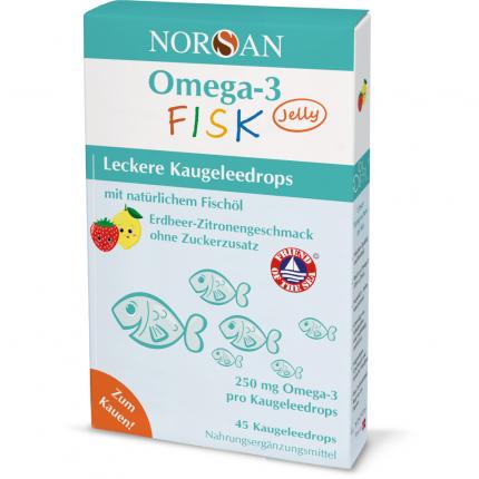 NORSAN Omega-3 FISK Jelly