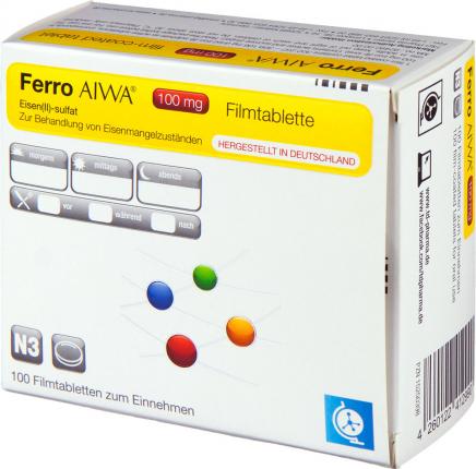 Ferro AIWA 100 mg