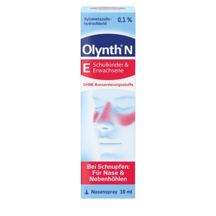 Olynth 0,1 % Nasenspray Schulkinder &amp; Erwachsene