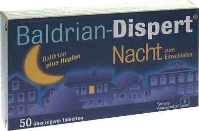 Baldrian-Dispert Nacht zum Einschlafen