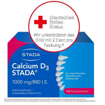 Calcium D3 STADA 1000mg/880 I.E.