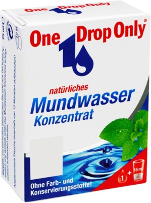 One Drop Only natürliches Mundwasser Konzentrat