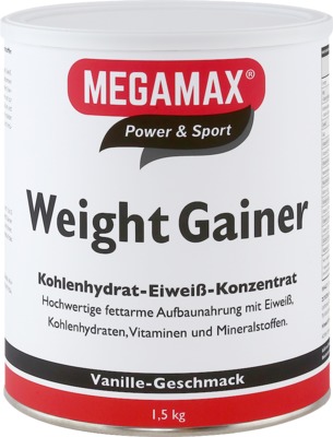 WEIGHT GAINER Megamax Vanille Pulver