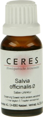 CERES Salvia officinalis Urtinktur