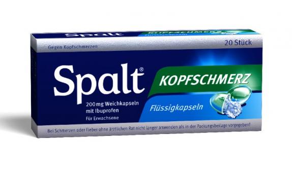 Spalt Kopfschmerz 200mg Weichkapseln