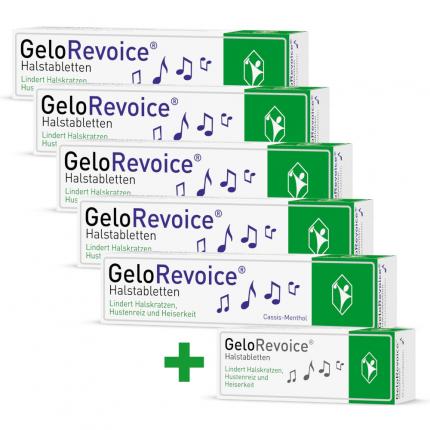 GeloRevoice Cassis-Menthol 5er Set