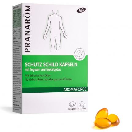 PRANAROM SCHUTZ SCHILD KAPSELN mit Ingwer &amp; Eukalyptus