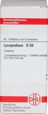 LYCOPODIUM D 30 Tabletten