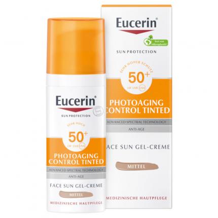 Eucerin PHOTOAGING CONTROL FACE SUN CC getönt LSF 50+ mittel -*zusätzlich 20% Rabatt