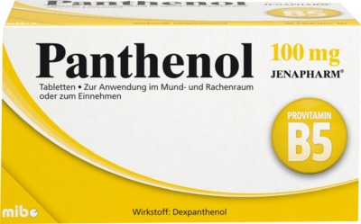 PANTHENOL 100 mg Jenapharm