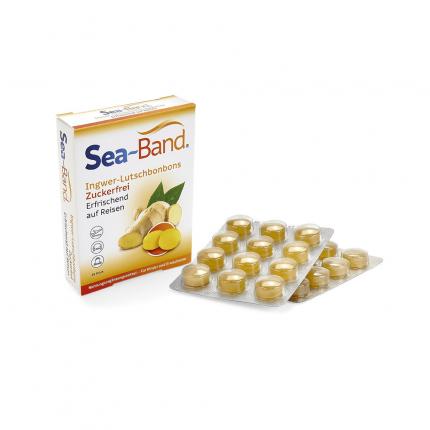 Sea-Band Ingwer-Lutschbonbons zuckerfrei