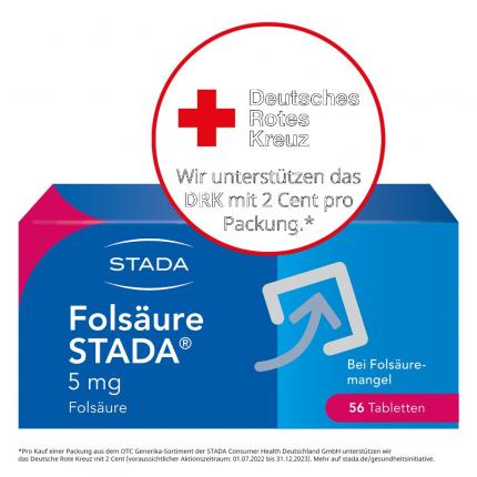 Folsäure STADA 5 mg