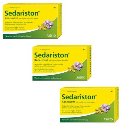 Sedariston Konzentrat 3er Set