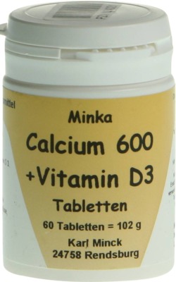 CALCIUM 600 mg+D3 Tabletten